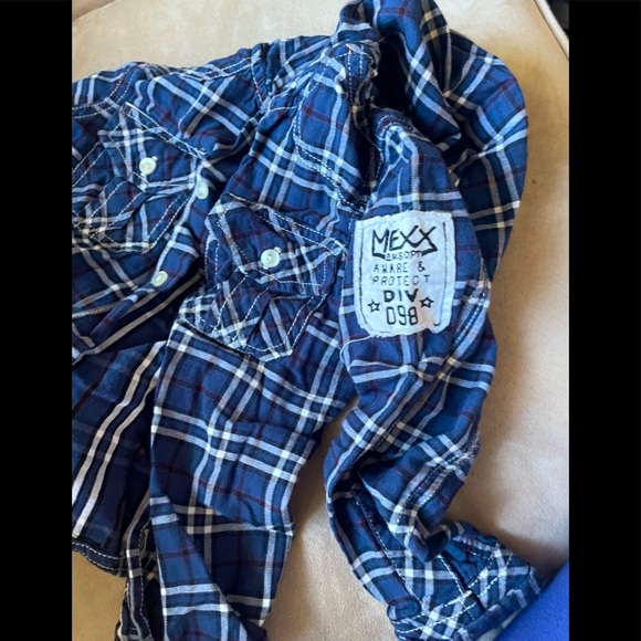 🧸 Hooded plaid shirt - Picture 2 of 3